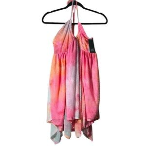 Colorful Bathing Suit Halter  Cover Up Wild Fable Women's Size Medium NWT
